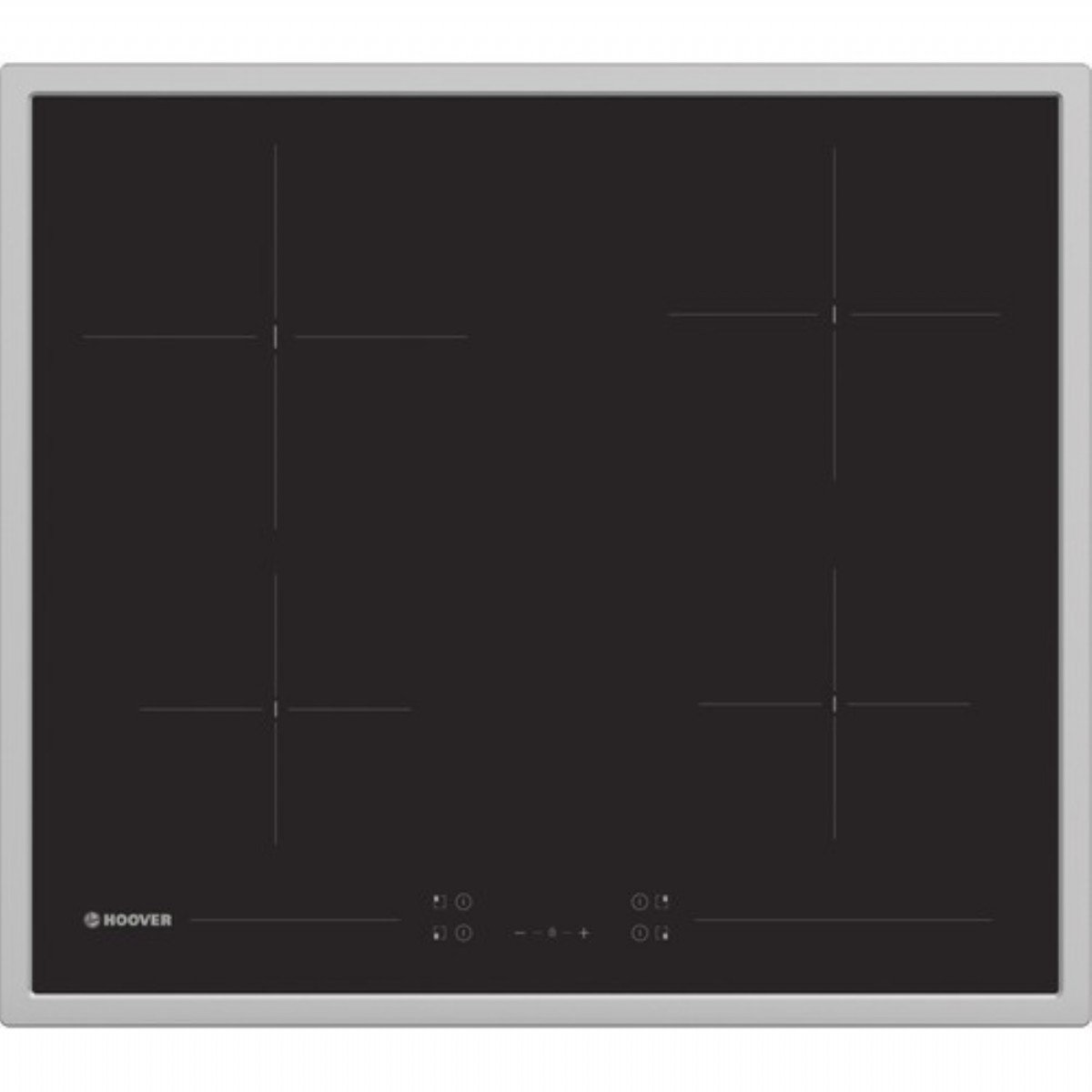 Hoover HH 64 FC Siyah Cam Elektrikli Ankastre Ocak
