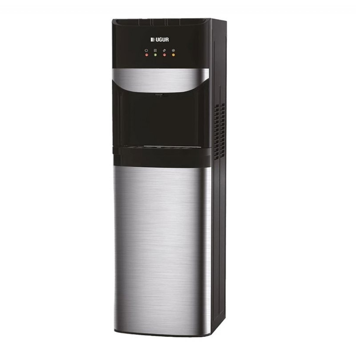 Uğur USP 3608 GDG 5SA Gümüş-Siyah Arıtmalı Su Sebili