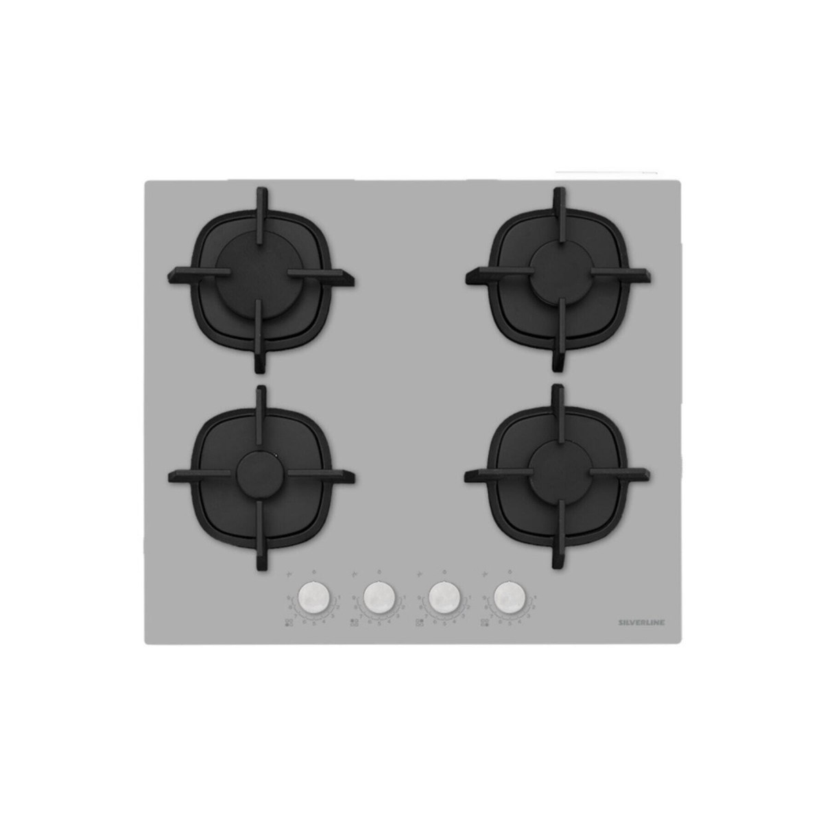 Silverline CS5427S01 Gri Cam Ankastre Ocak