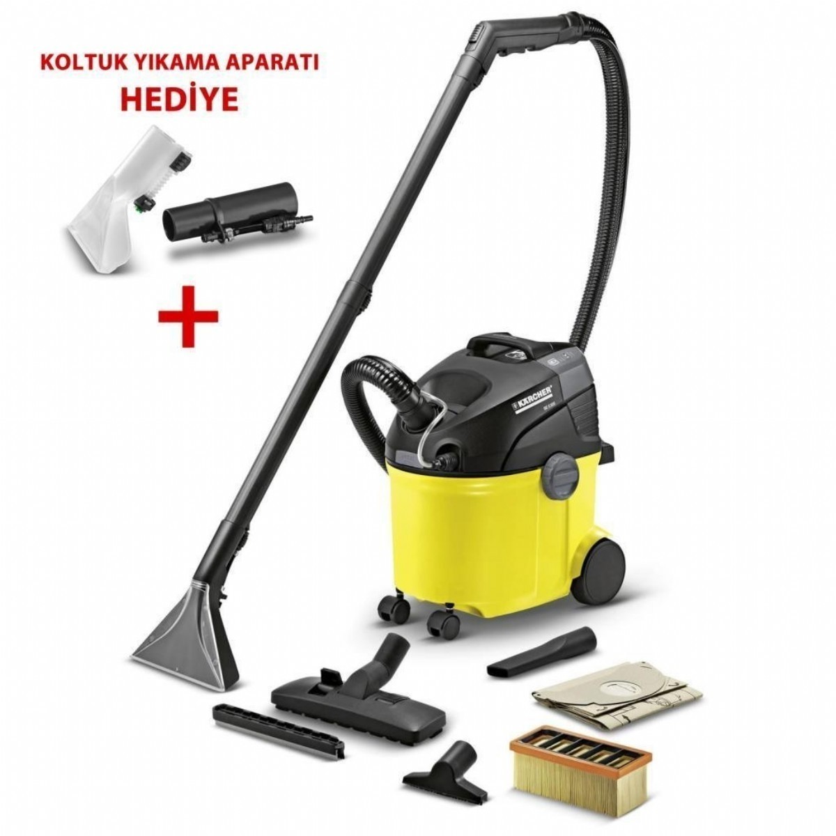 karcher buharlı koltuk yıkama makinası