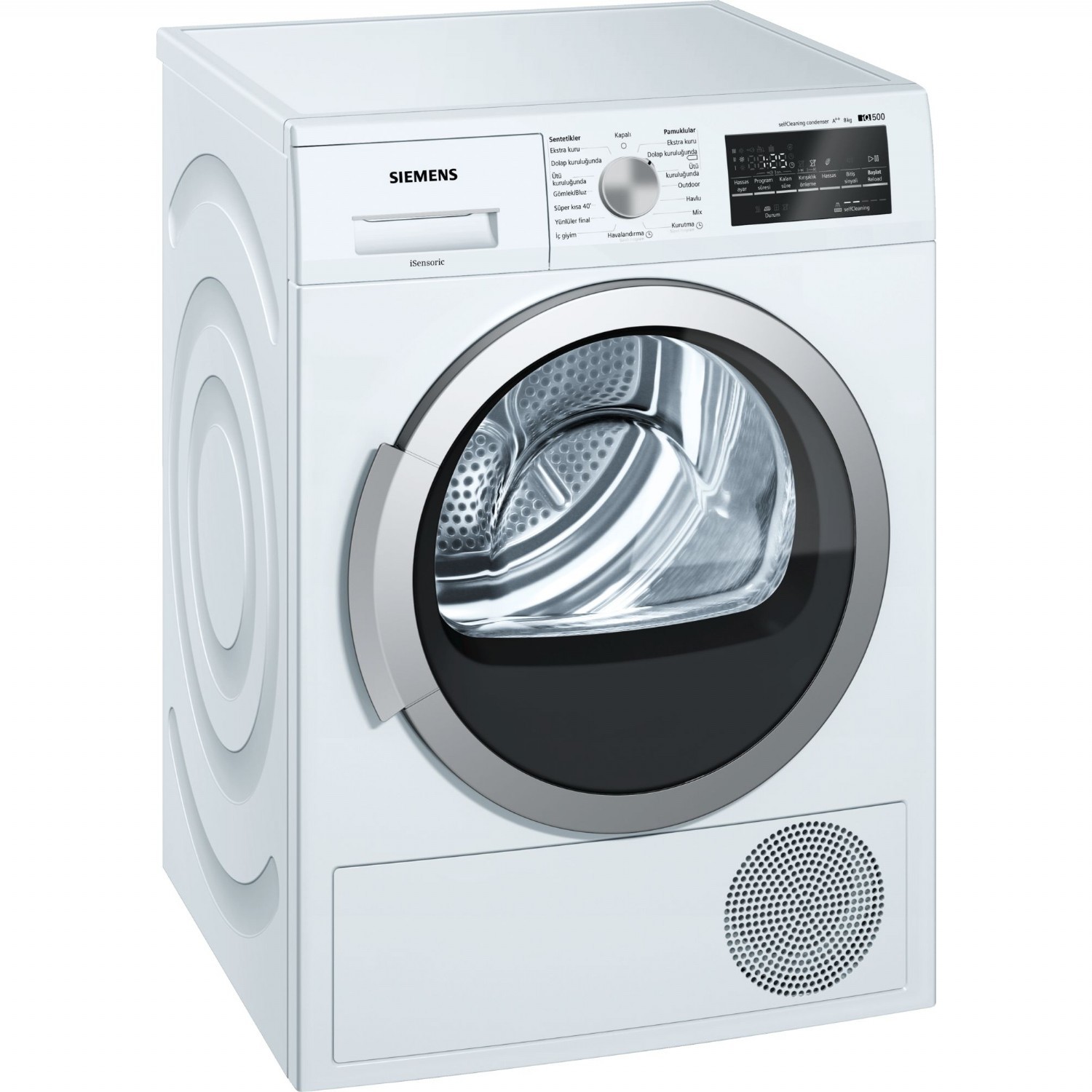 Çamaşır Kurutma Makinesi | Siemens WT45W410TR A++ 8 kg Kurutma Makinesi | WT45W410TR | WT45W410TR, Siemens WT45W410TR | 