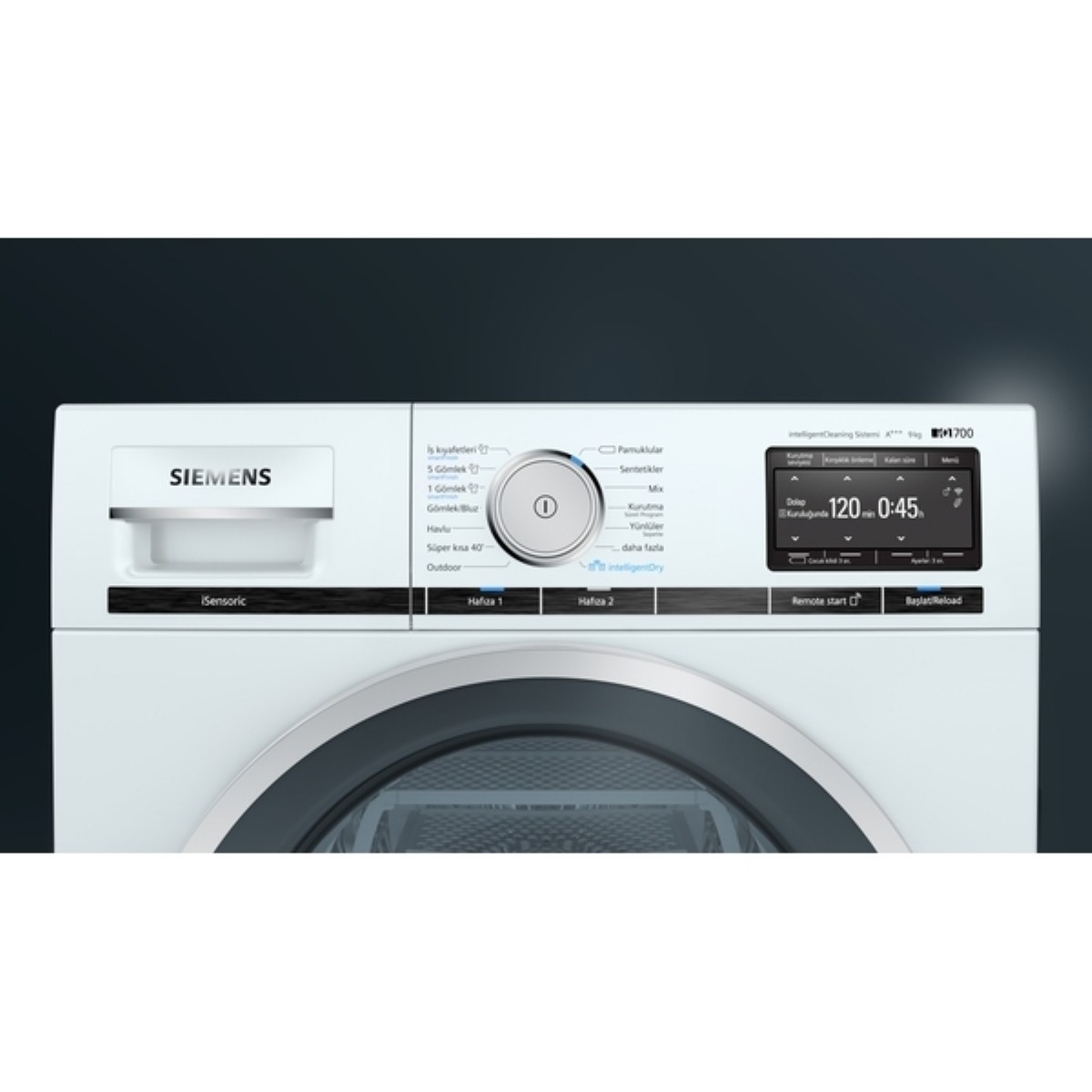 Çamaşır Kurutma Makineleri | Siemens WT47XEH0TR A+++ 9 kg Çamaşır Kurutma Makinesi (Home Connect) | WT47XEH0TR | WT47XEH0TR, wt47xeh0tr, Siemens WT47XEH0TR A+++ 9 kg Çamaşır Kurutma Makinesi | 